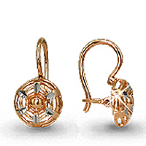 Серьги 30905 Золото 585