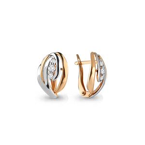 Серьги 45620 Золото 585