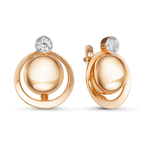 Серьги 126881 Золото 585