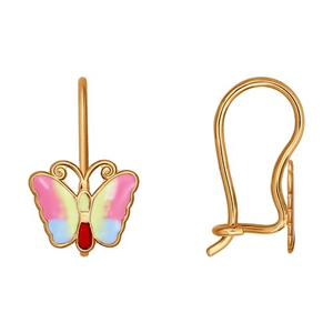 002 - Серьги 021923золото 585°